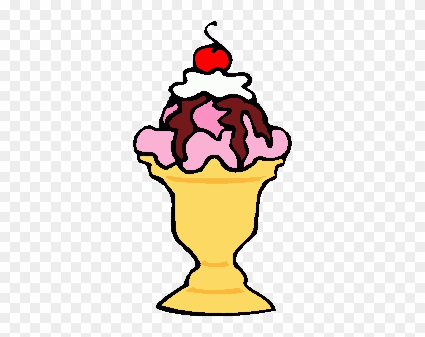 Ice Cream Clip Art Pg - Ice Cream Sundae Clip Art #1002775