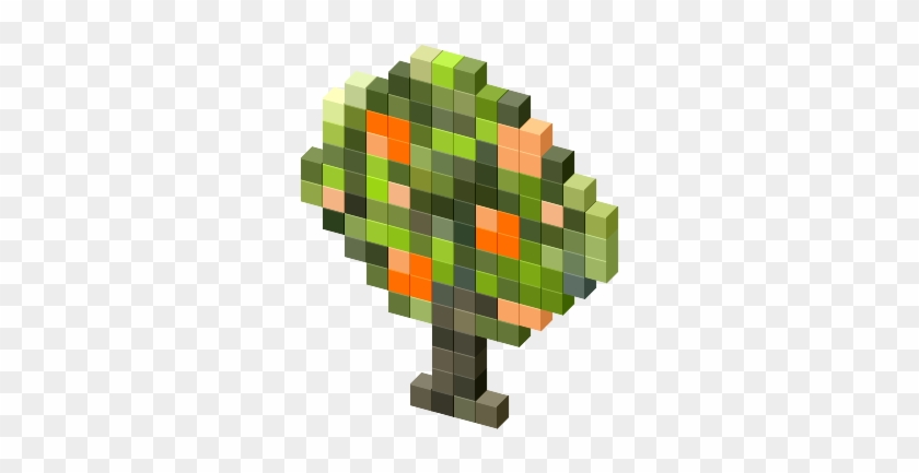 Orange Tree Favicon - Tree Favicon #1002780