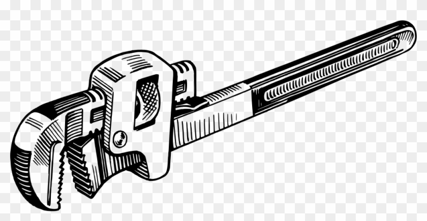 Pipe Wrench - Pipe Wrench Clipart #1002786