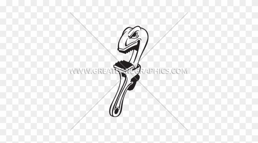 Angry Pipe Wrench - Illustration #1002810