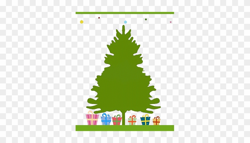 Transparent Christmas Tree Clipart Picture - Christmas Background Clip Art #1002848