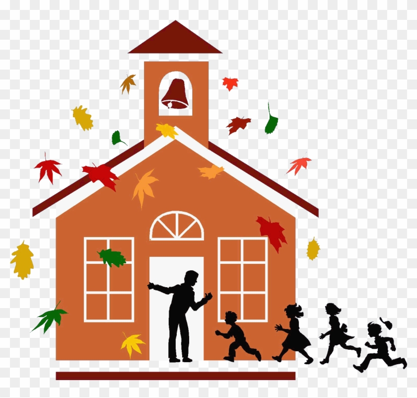Schoolhouse Cliparts - Elementary School #1002899
