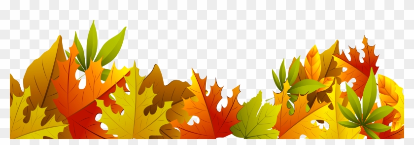 Decorative Autumn Leaves Png Clipart - Fall Leaves Clip Art #1002901