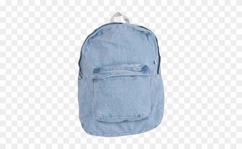 Itgirl Shop Vintage Denim School Bag Aesthetic Apparel, - Vintage Aesthetic Clothes Png #1002916