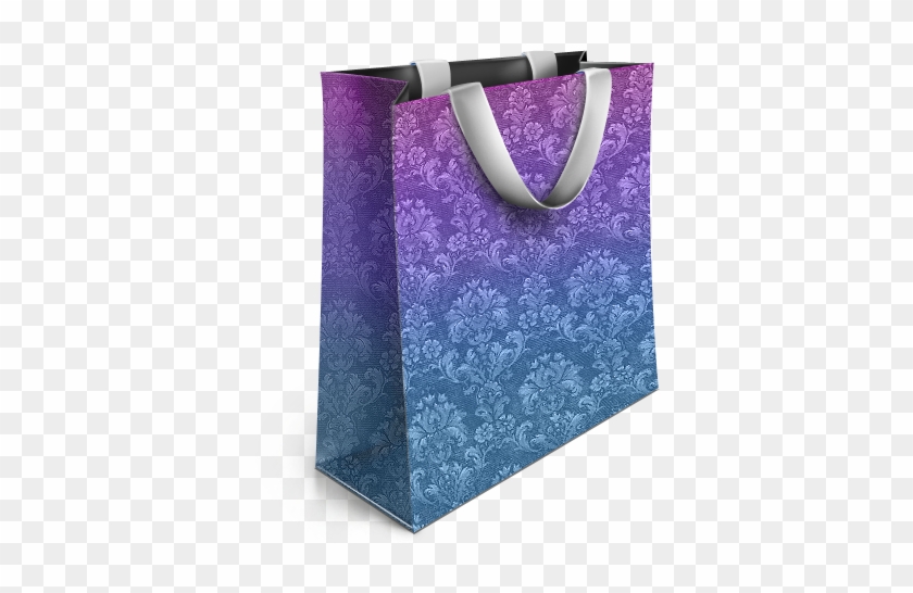 Designer Shopping Bag Png - Shopping Bags .png #1002930