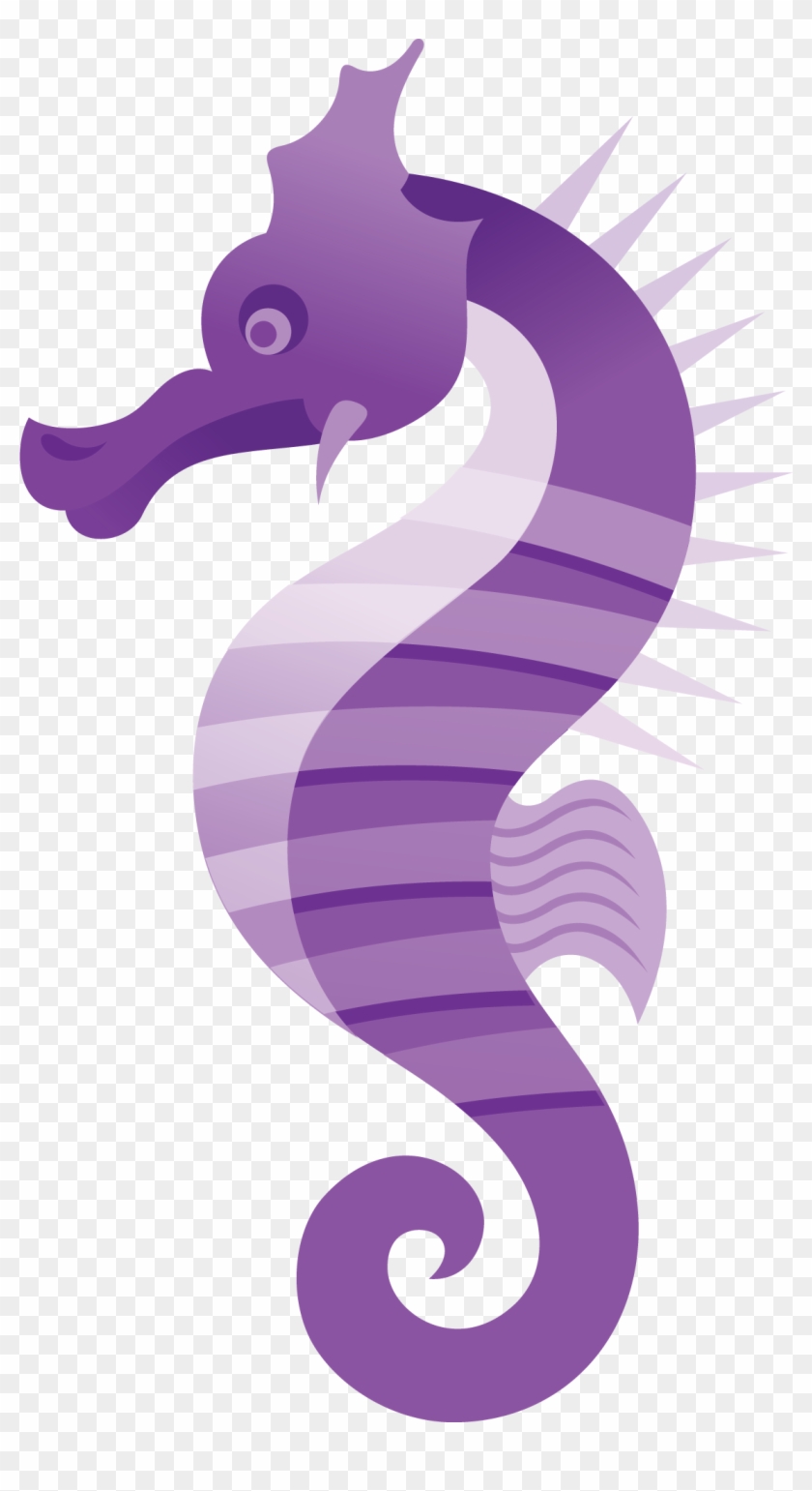 Seahorse Png - Beach Sea Creatures Template #1002934