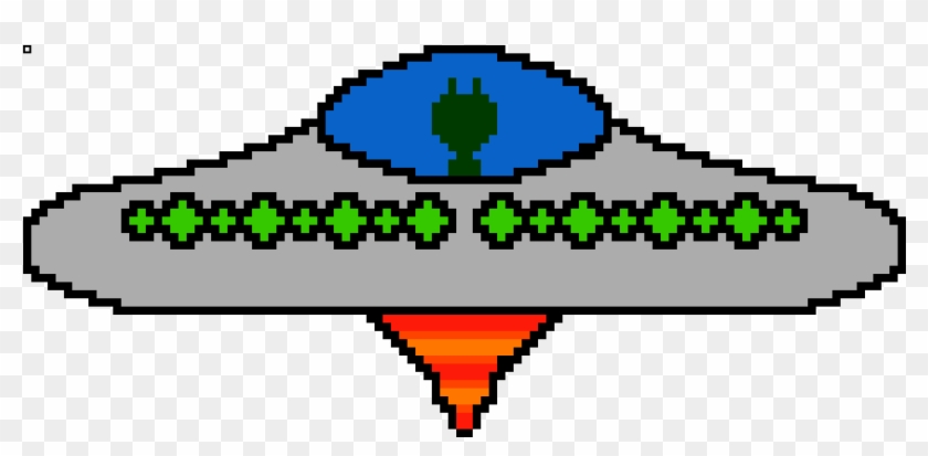 Ufo - Pixel Ufo Png #1003013