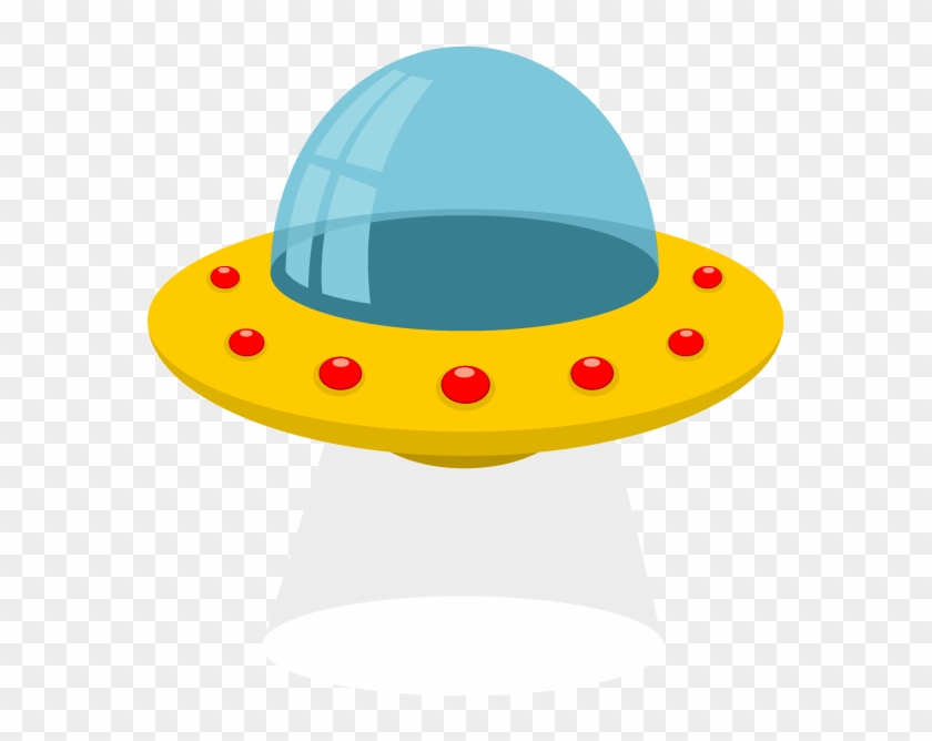 Unidentified Flying Object Flying Saucer Animation - Circle #1003033
