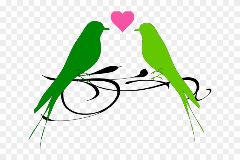 Love Birds Clipart 4 Bird - Clip Art #1003099