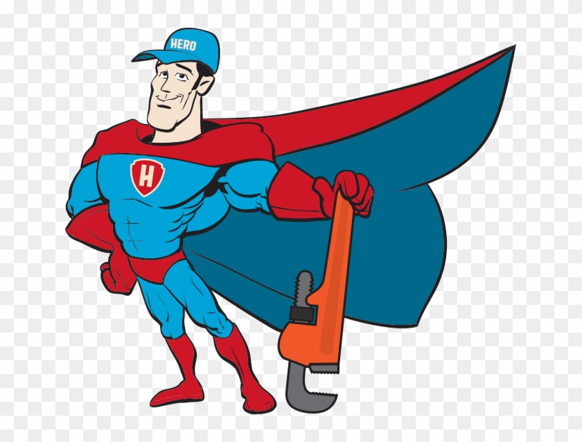 Hero Plumber With Wrench - Wrench #1003253