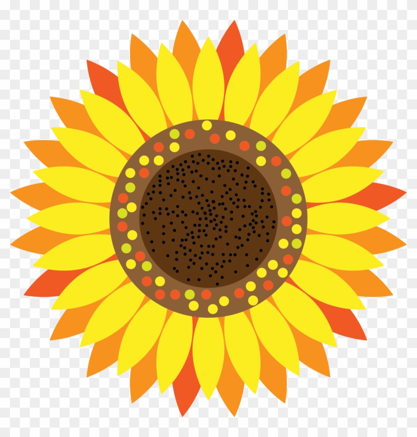 Sunflower Background Cliparts - Yellow Sunflower Shower Curtain #1003278