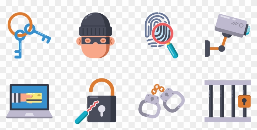 Crime Robbery Icon - Crime Robbery Icon #1003301