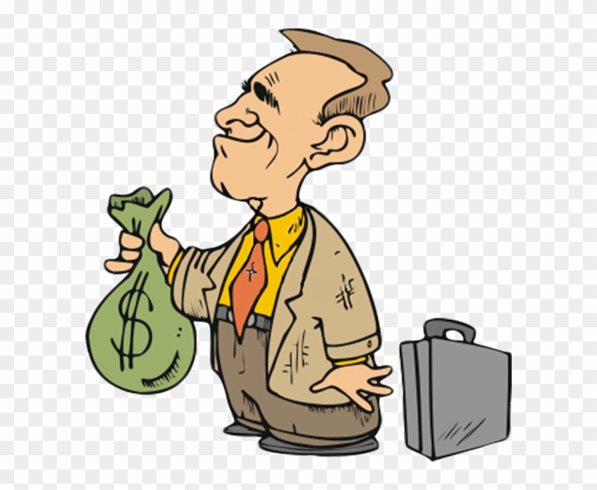 Money Bag Clip Art - Cartoon Money Png #1003323