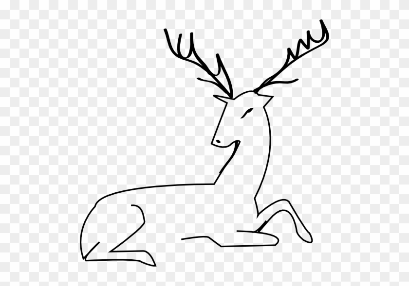 صورة غزال تلوين - Christmas Card With Gold Reindeer And Snowflakes/custom #1003353