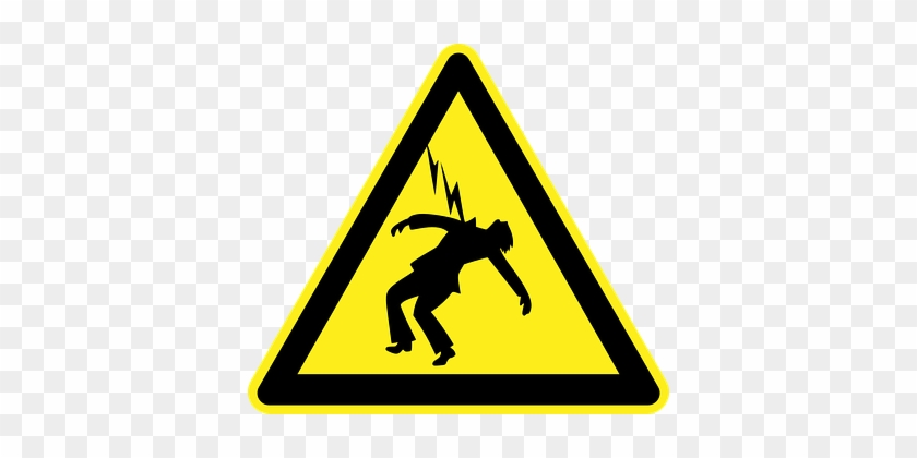 Electricity Flash Lightning Danger Warning - Nsfw Icon #1003354