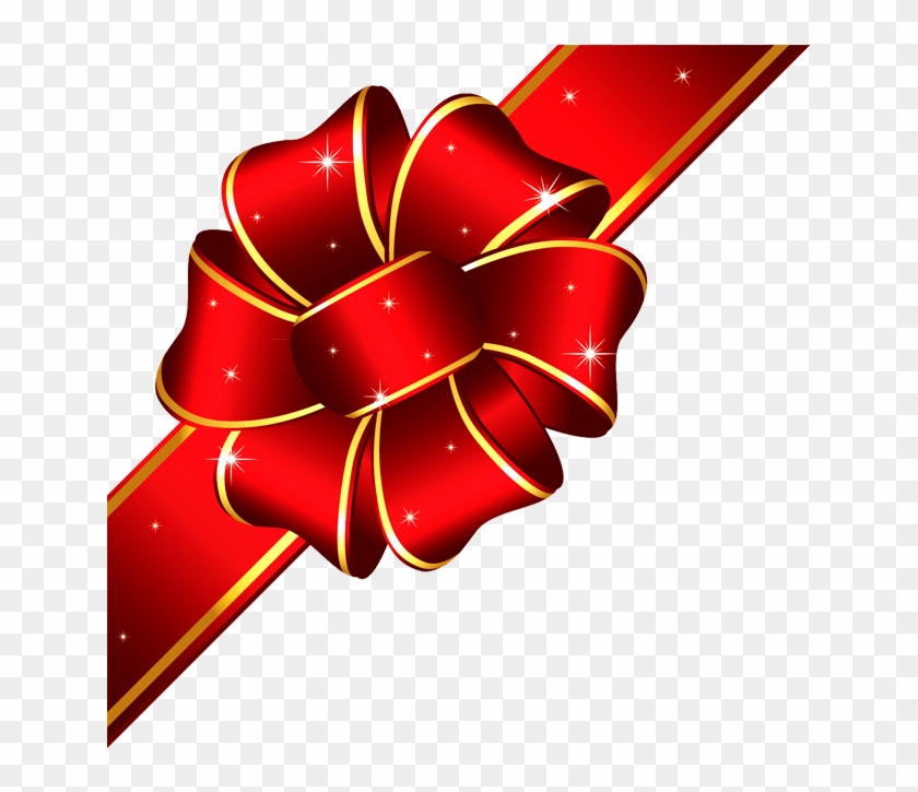 Corner Bow Png Red - Ribbon In Gifts Png - Free Transparent PNG Clipart  Images Download