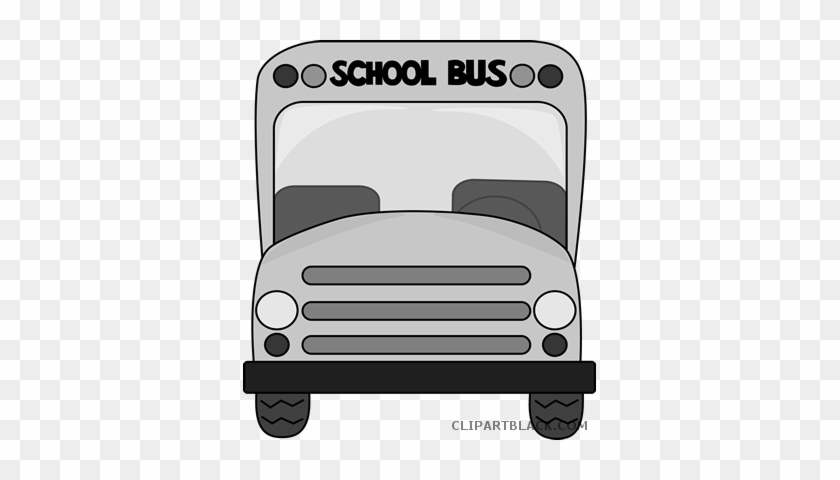 School Bus Transportation Free Black White Clipart - School Bus Transportation Free Black White Clipart #1003447