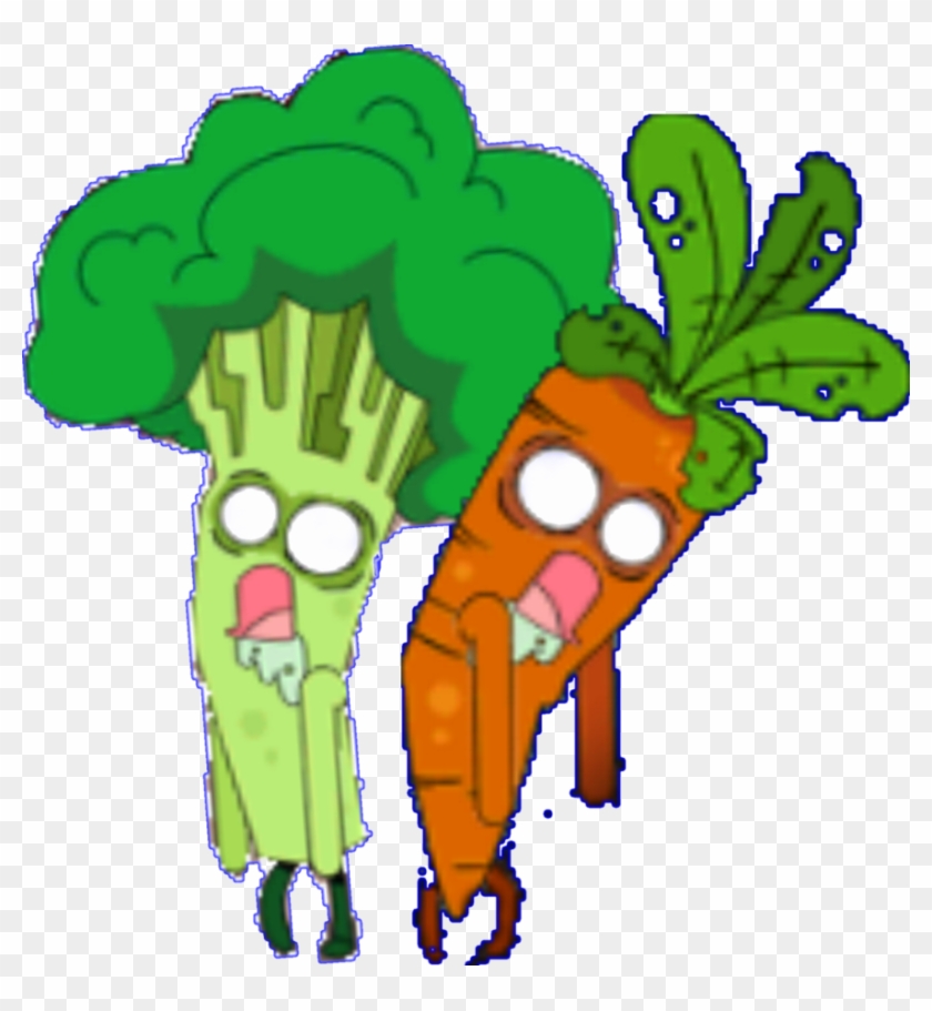 Broccoli And Carrot Zombies By Josael281999 - Gumball Mutant Fridge Mayhem #1003462