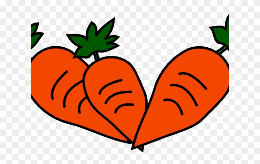 Carrots Cliparts - Vegetables Clipart Black And White #1003471