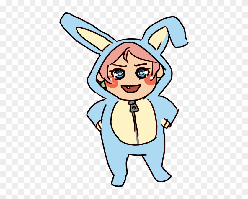 “hanabunny Appears Again To Wish Everyone A Happy Narusaku - Cartoon #1003476