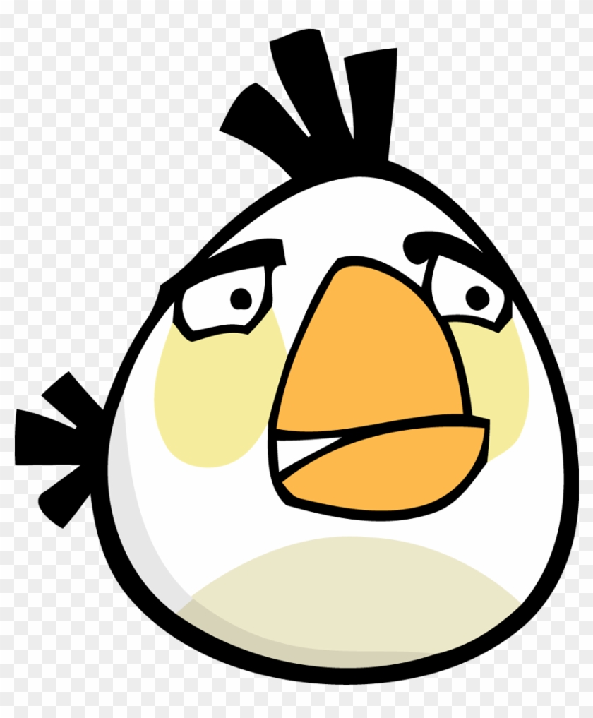 Angry Bird White Icon - White Bird From Angry Birds #1003519