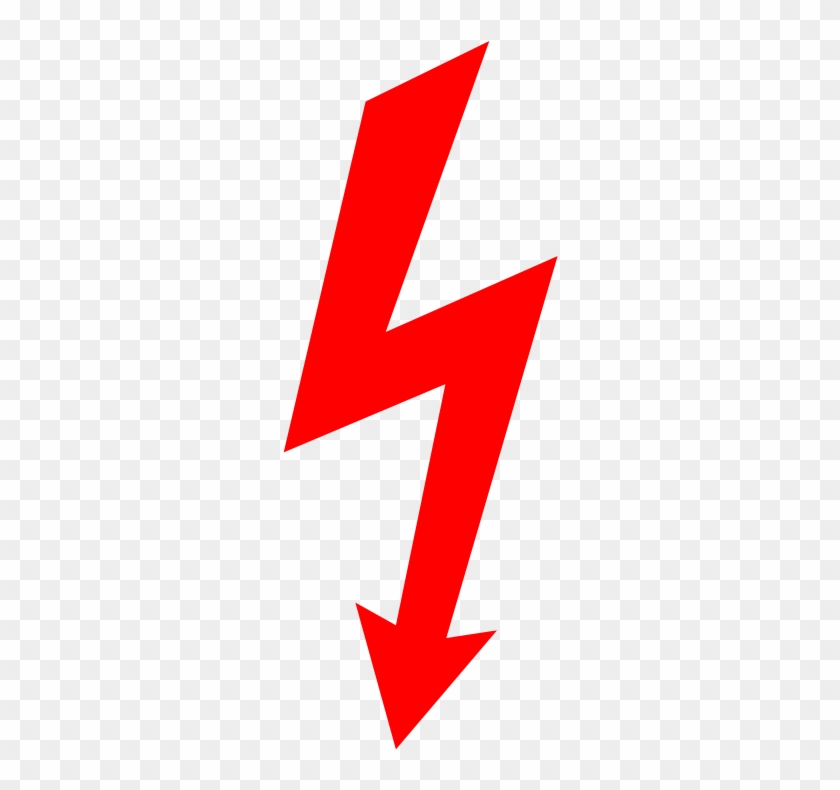 Filelightning Symbolsvg Wikimedia Commons - Red Lightning Icon Png #1003585