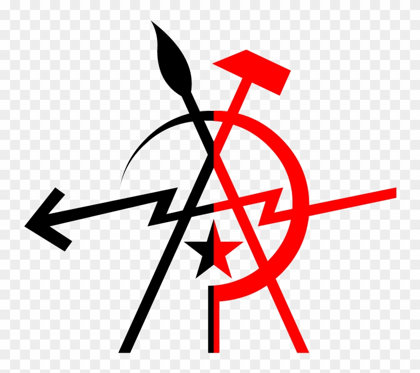 Political Graphic Arts Showcase - Anarcho Artist Pinback Button Badge 1.25" #1003598