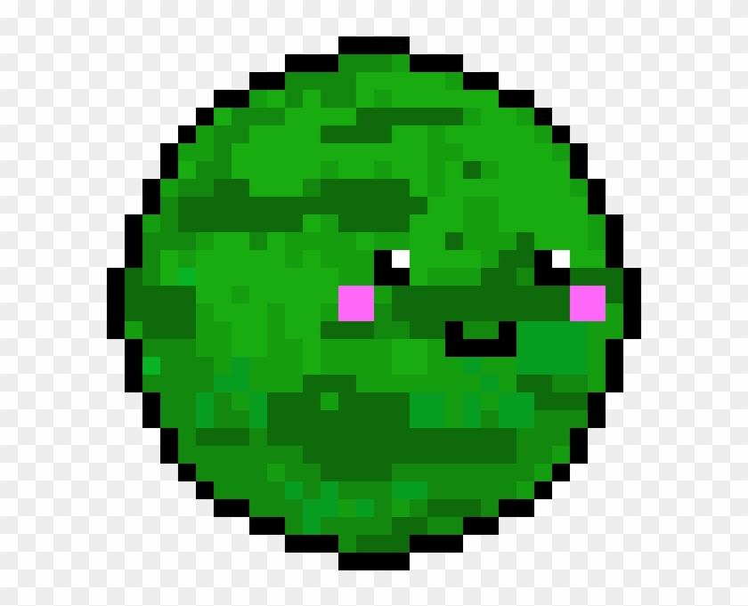 Cute Planet Green - Flash Logo Pixel Art #1003599