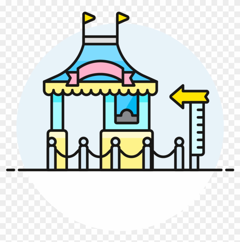 10 Ticket Booth - Illustration #1003672