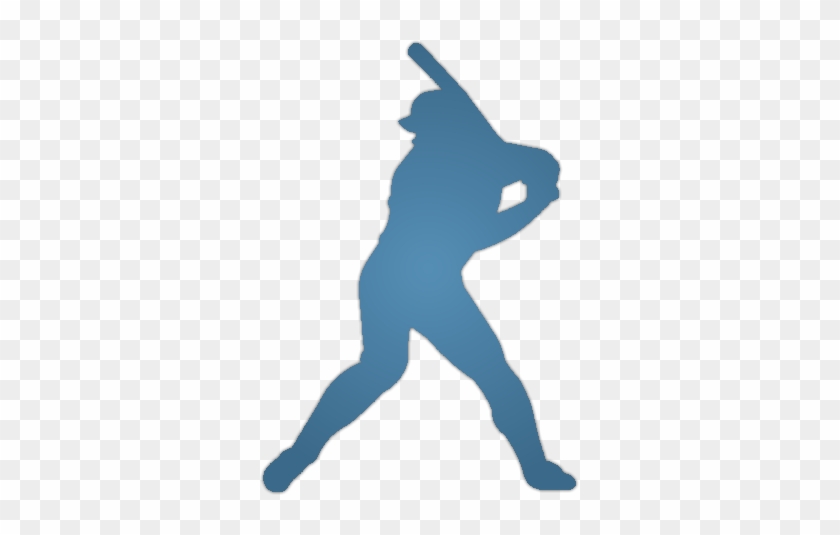 Baseball Player Silhouette #1003684