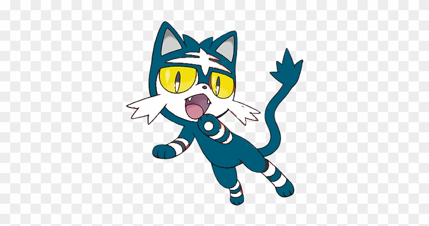 Water/ice Litten By Iamthemasterofinsane - Litten Png #1003723