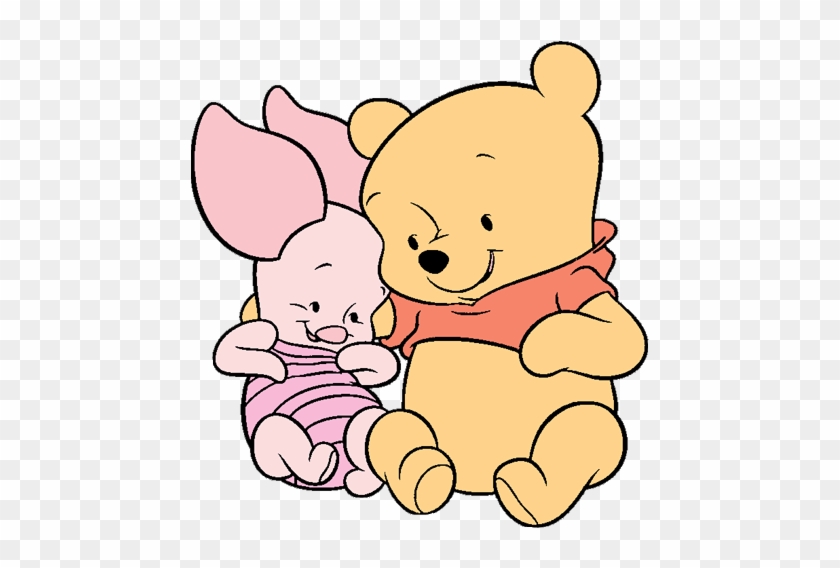 Winnie The Pooh Baby Clipart - Cute Pooh Coloring Pages #1003855