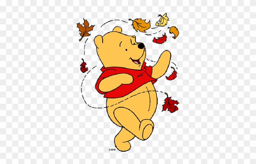 Disney Fall Baby Clipart Winnie The Pooh Thank You Gif Free