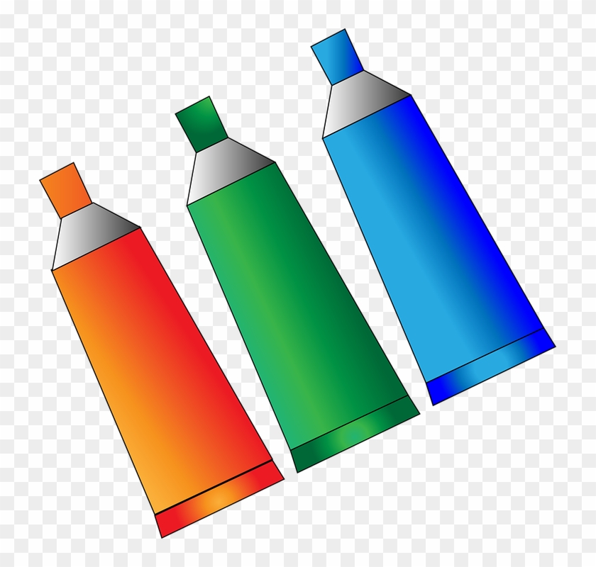 How To Draw A Baby Bottle 28, Buy Clip Art - Tubo De Tinta Png #1003864