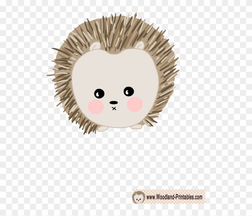 Free Printable Woodland Animals Wall Stickers - Free Printable Hedgehog #1003880