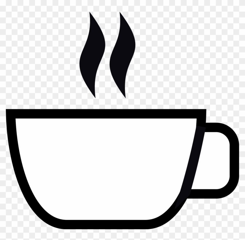Coffee Cafe Drawing - Coffee Cup Diagram #1004004