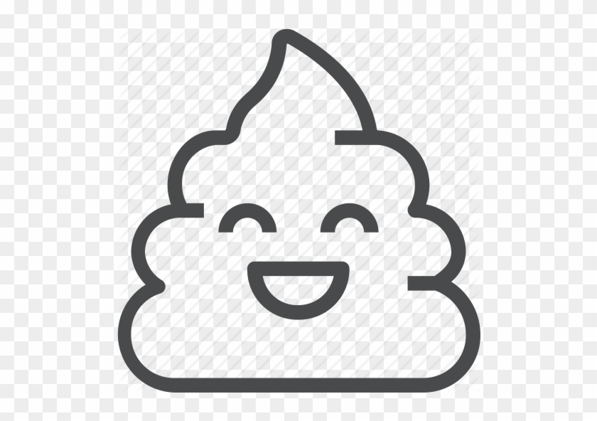 Crap, Emoji, Happy, Poo, Poop, Shit, Terd Icon Icon - Shit Icon Transparent #1004053