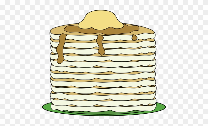 Pancake Breakfast Clipart - Stack Of Pancakes Clip Art #1004079