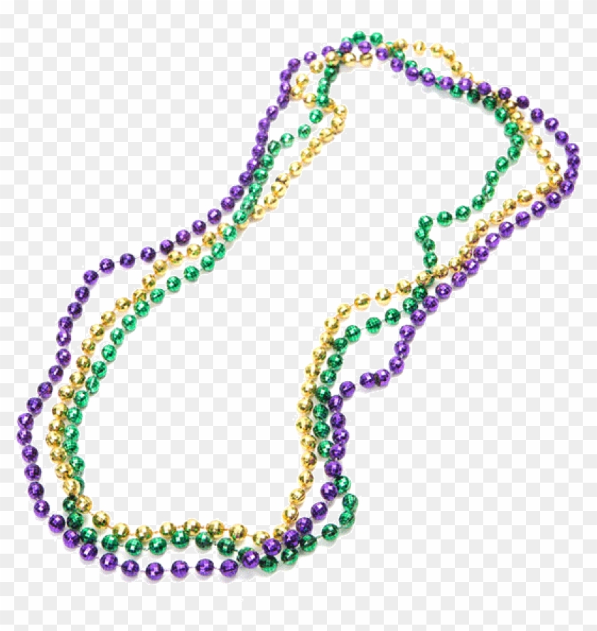 Mardi Gras Mask Png Download - Mardi Gras Beads Transparent #1004170