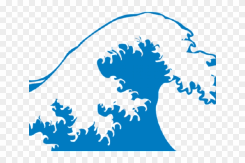 Ocean Waves Clipart - Democratic Tsunami #1004193