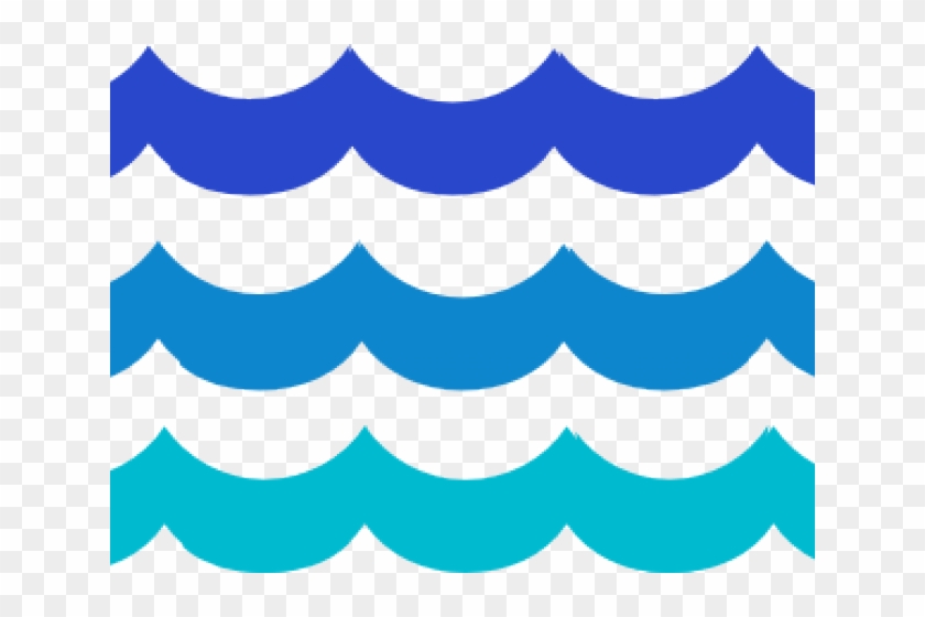 Ocean Waves Clipart - สัญลักษณ์ แม่น้ำ Png #1004195