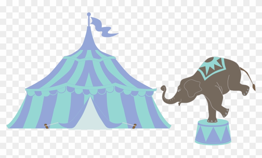 Pedestal 20clipart - Circus Tent With Elephants #1004247