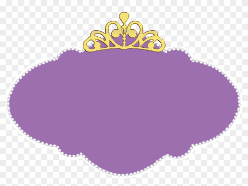 Sofia The First Crown Clipart - Sofia The First Logo Png #1004257