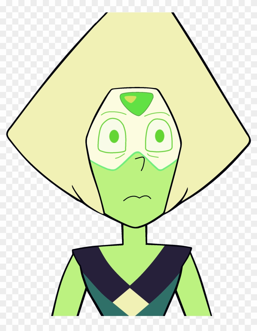 Rose Quartz Was Pink Diamond, Former Member Of The - Steven Universe Peridot Sad #1004309