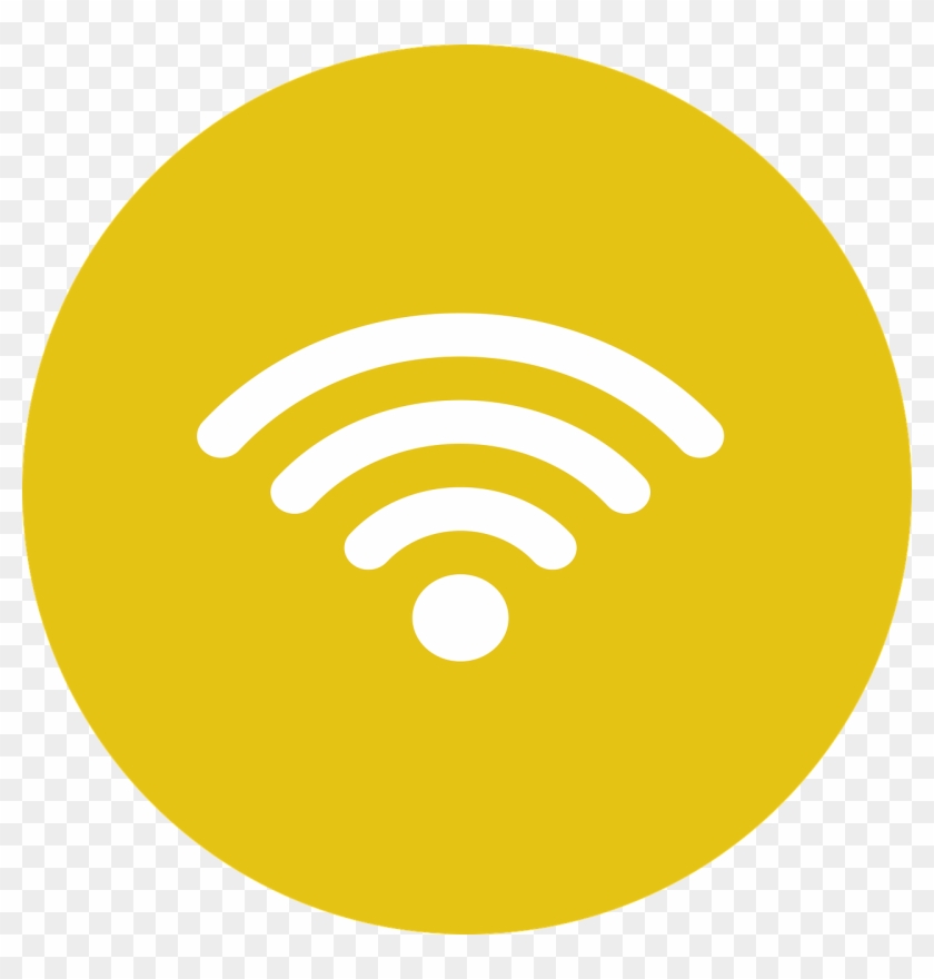 Wifi Icon Yellow #1004358