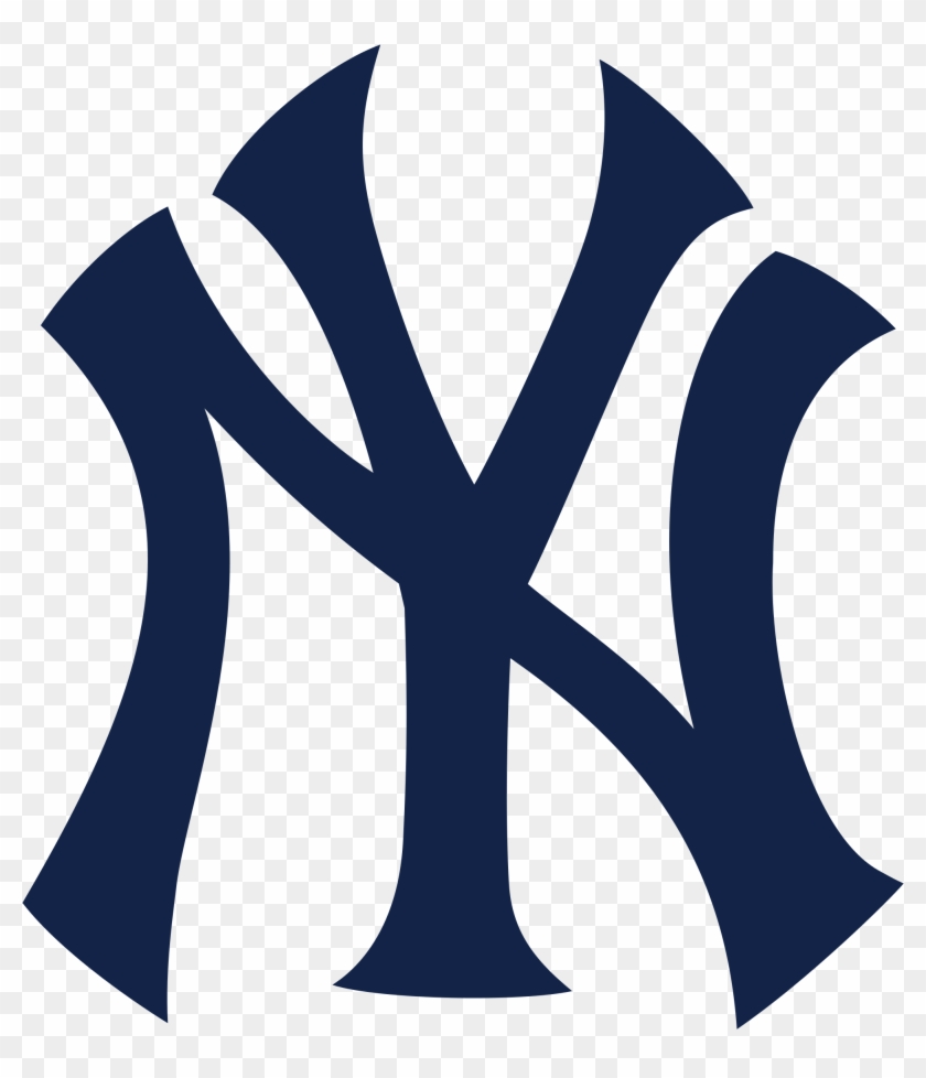 New York Yankees Logo Ny Transparent Png - New York Yankees Logo #1004405