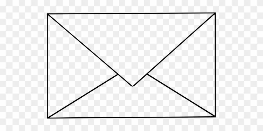 Envelope Letters Post Write Envelopes Addr - St Andrews Flag To Colour #1004466