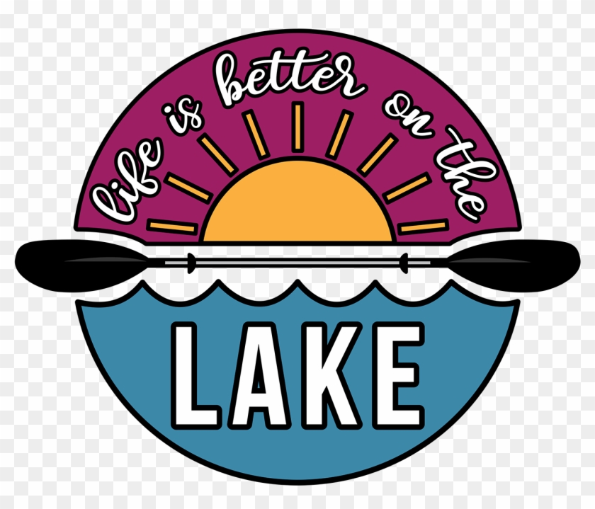 Life Is Better On The Lake - Sticker #1004499