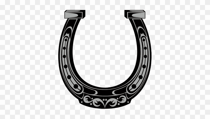 Horseshoe Clip Art Vector Free - Horseshoe Vector #1004534