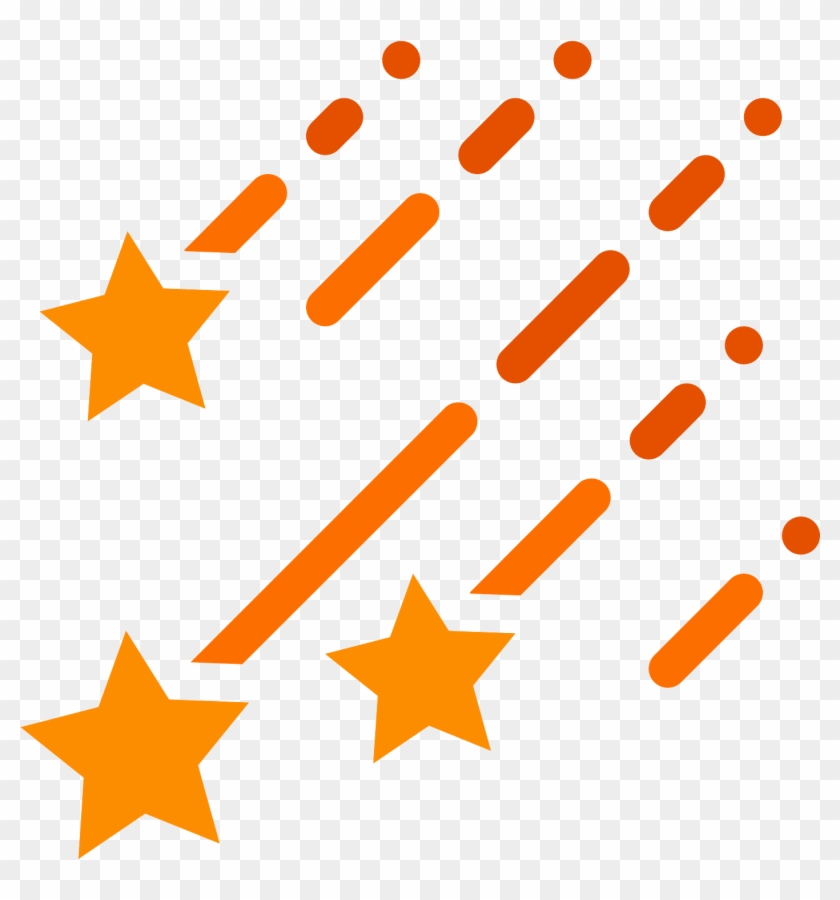 Shooting Stars Icon - Stars Icon #1004600